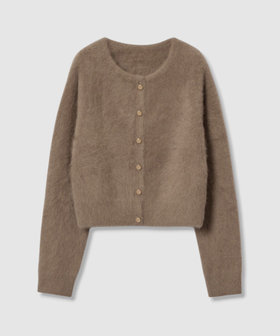 カシミヤブレンドファー加工カーディガン|allureville OFFICIAL SITE