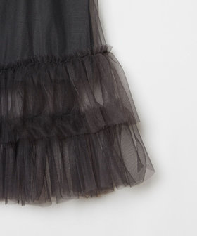 チュールドッキングサテンキャミブラウス|allureville OFFICIAL SITE