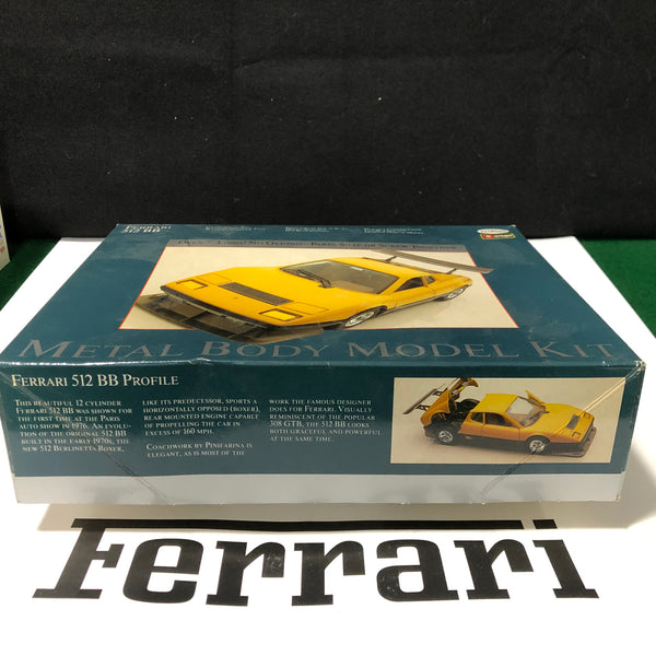 Ferrari 512 BB Metal Kit by Testors / Burago 1:24 (154) – Albaco
