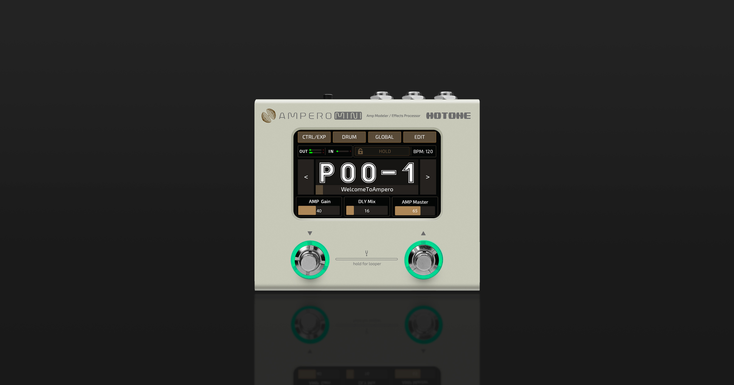 HOTONE | AMPERO Mini | マルチ・エフェクター | 製品情報
