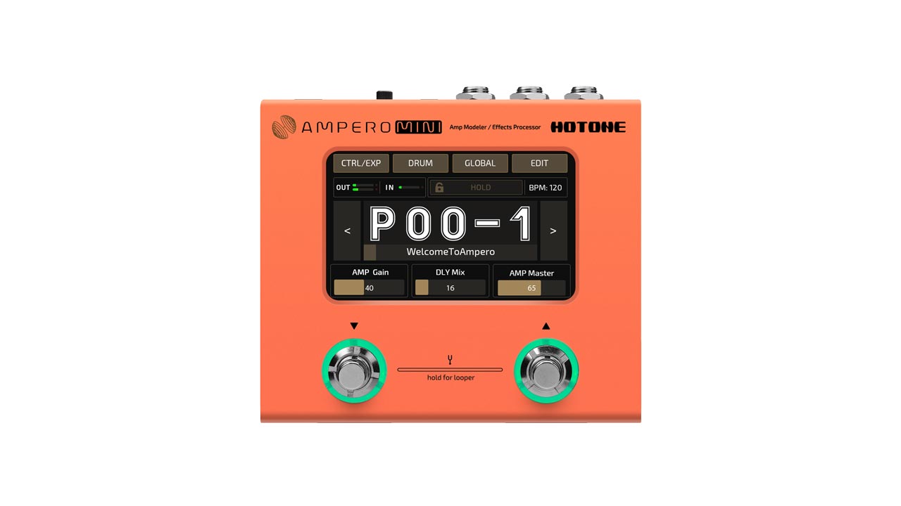 HOTONE | AMPERO Mini | マルチ・エフェクター | 製品情報
