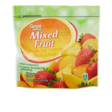 Great Value Mixed Fruit Allergy and Ingredient Information