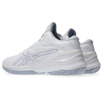 アシックス ゲルバースト28【1063A099.100】WHITE/GREY BLUE│バスケ
