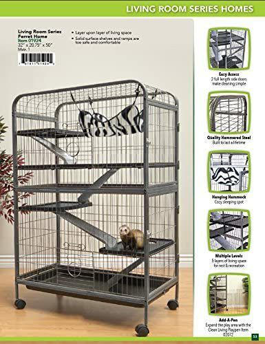 小動物用 ケージ WAREPET フェレットケージ LRSフェレットホーム