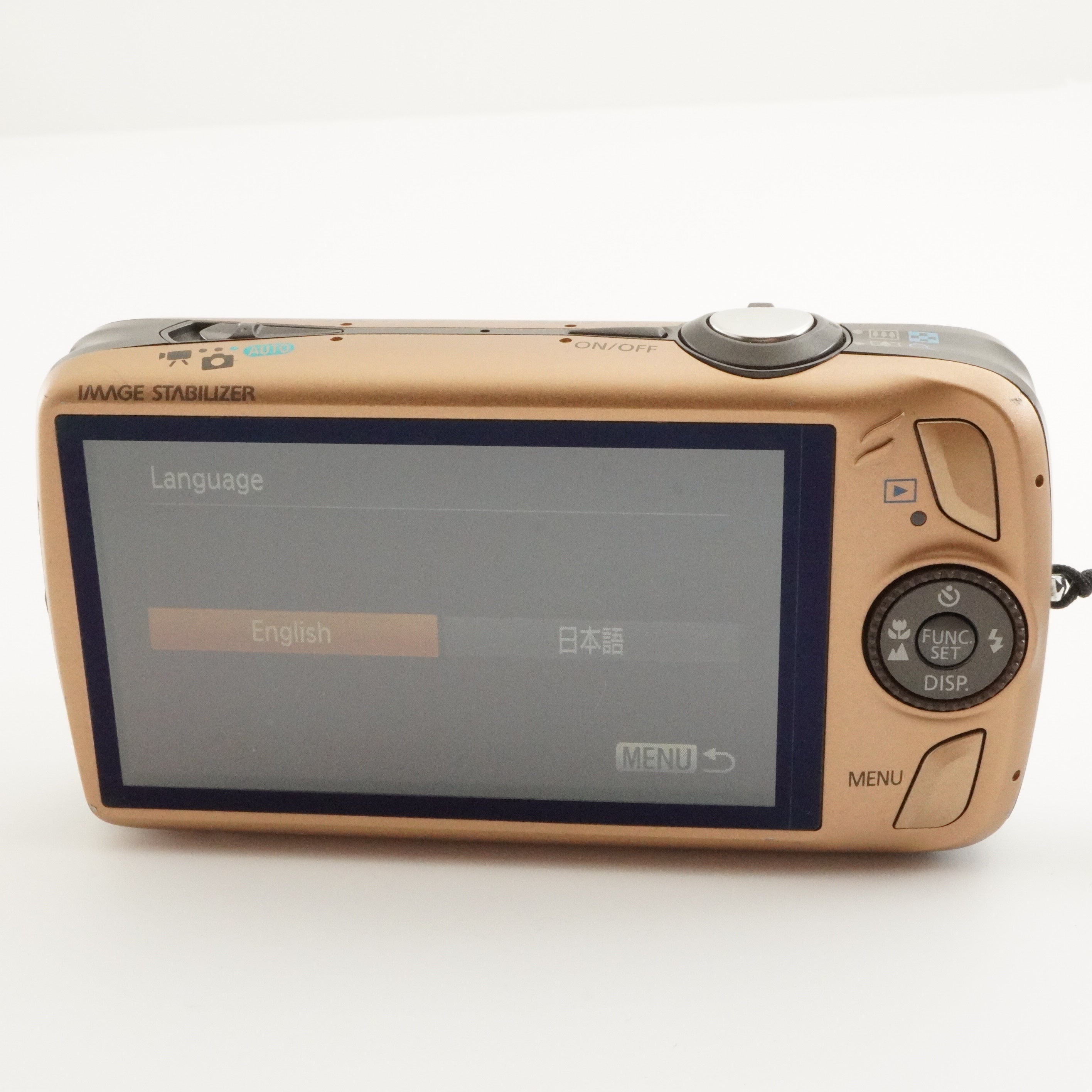 Canon IXY DIGITAL 930 IS Gold With 4GB SDHC Card Digital Camera