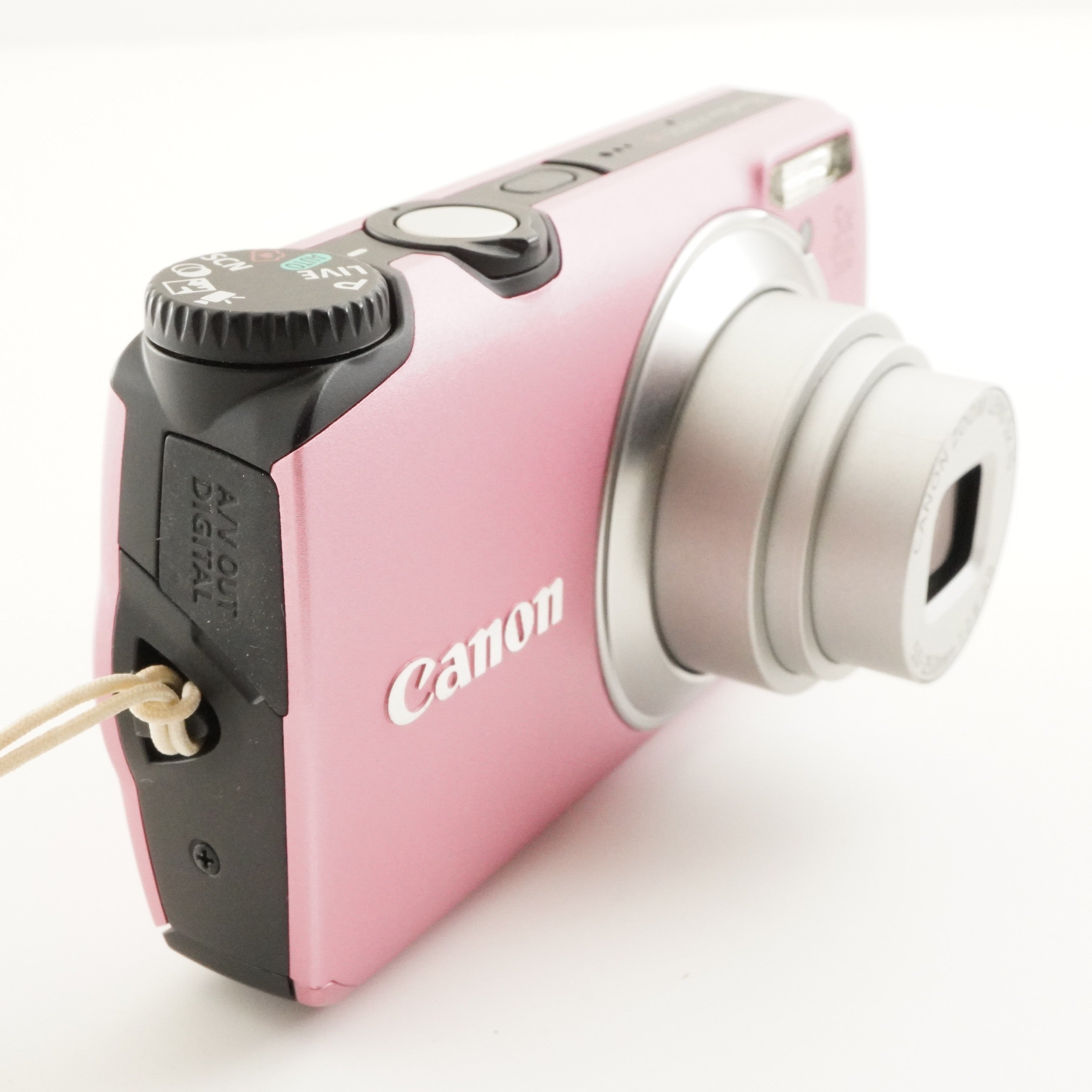 Canon PowerShot A3200 IS Pink In Box +4GB SDCard Digital Camera