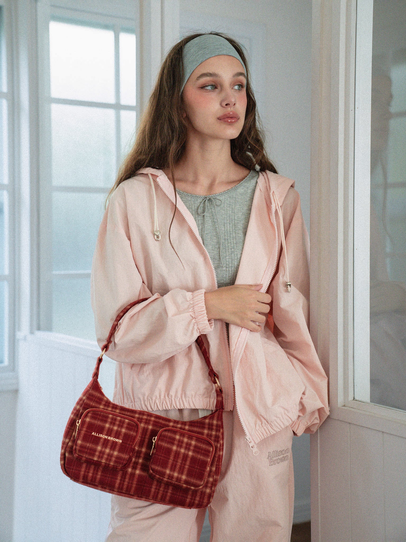 Everyday Check Shoulder Bag – ALLISON BROWN