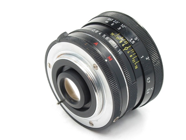 The Enna München Macro-Ennalyt 35 mm f/ 2.8 MC Lens. Specs. MTF