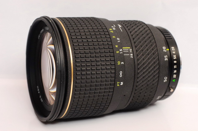 The Tokina AF 28-70 mm f/ 2.8 AT-X Pro II Lens. Specs. MTF Charts