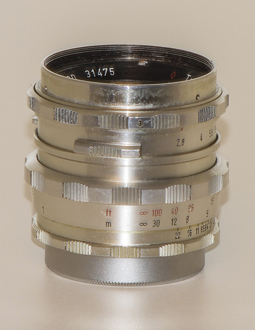 The A. Schacht Munchen Travenar 85 mm f/ 2.8 Lens. Specs. MTF