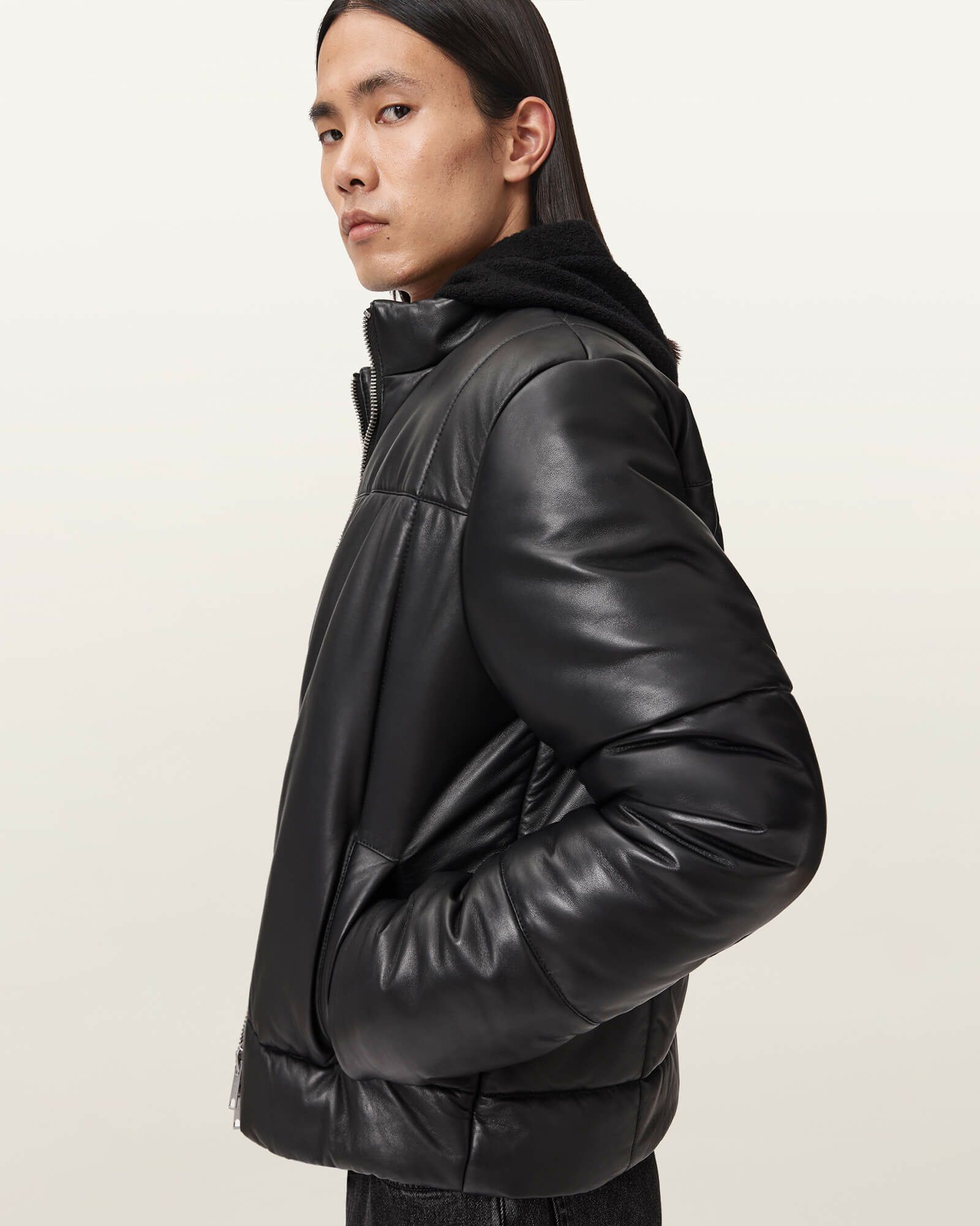 ブラックレザージャケット | オールセインツ 公式オンラインストア