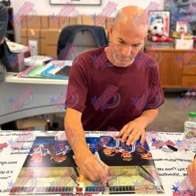 ジネディーヌ・ジダン直筆サイン入りフランス代表 1998年ワールド