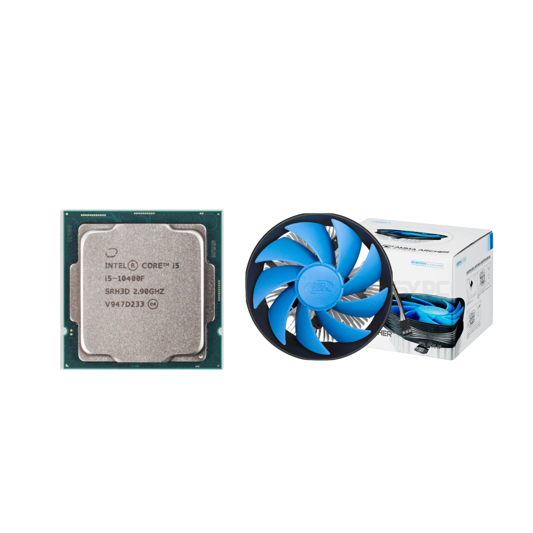 Intel Core i5-10400F Processor (OEM Tray) + Deepcool Archer CPU