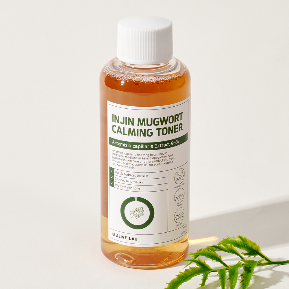 ALIVELAB Injin Mugwort Calming Toner | Soothing Toner for
