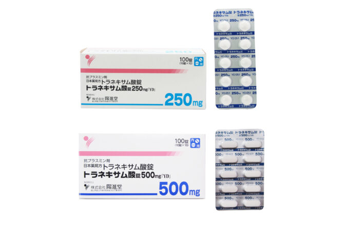 トラネキサム酸錠250mg・500mg「YD」（トランサミン錠と同成分）の通販