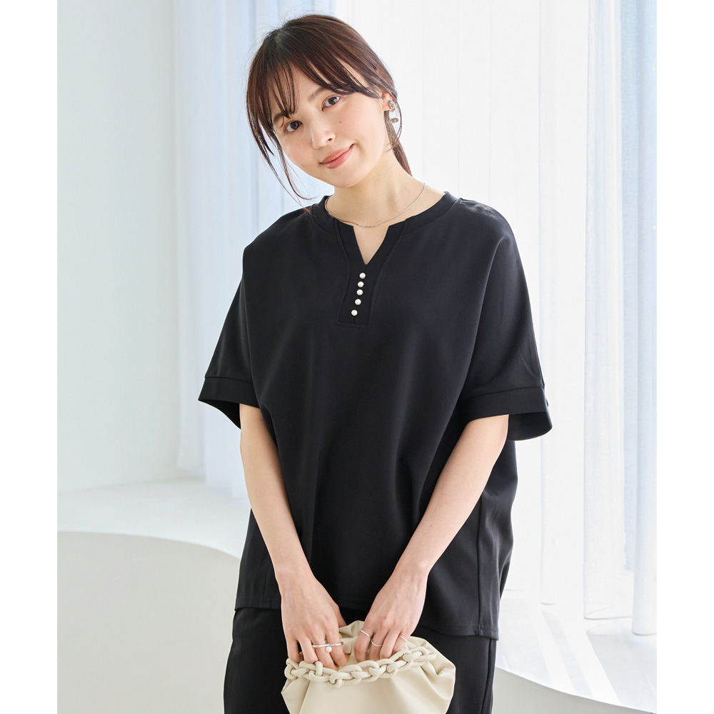 好機能シリーズ】接触冷感・吸水速乾｜スキッパーパールプルオーバー