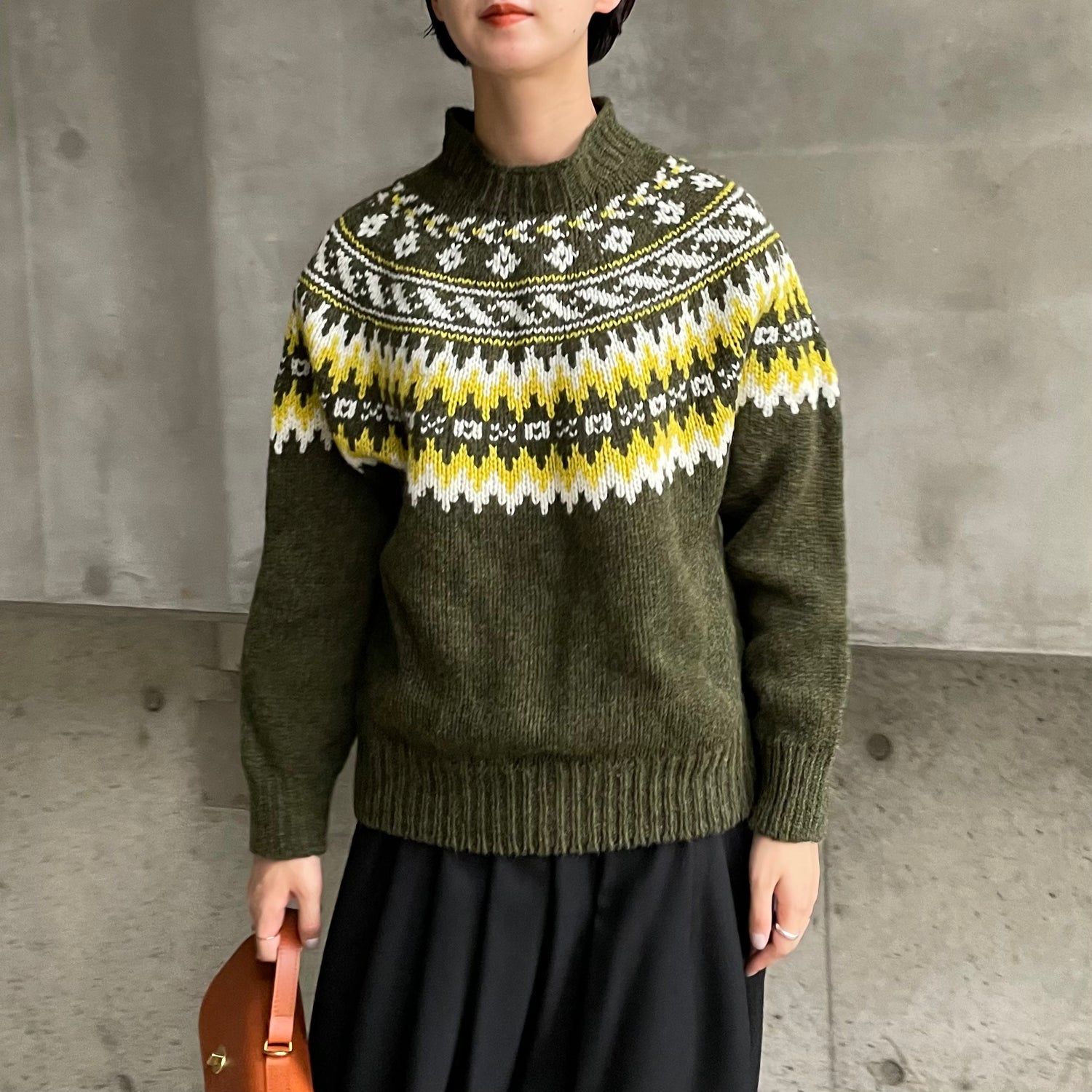 20％OFF】Harley of Scotland ノルディックハイネックセーター – A