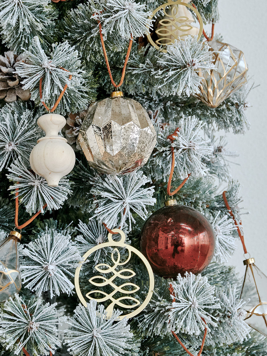 アルザスツリー スノー + グラース オーナメント【40p】 樅 – alsace_tree