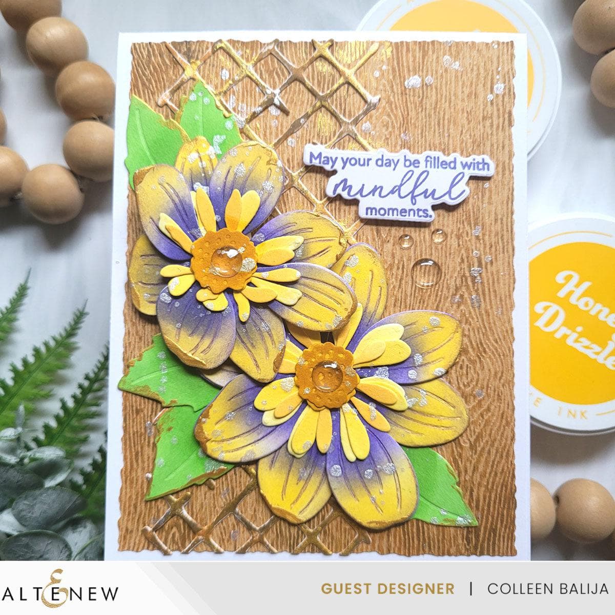 Craft-A-Flower: Dahlia April Heather Die Set | Altenew