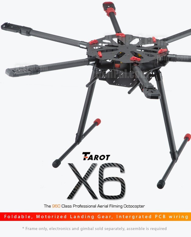 Tarot X6 Drone Kit - Tarot Drones USA / Alpha RC Heli