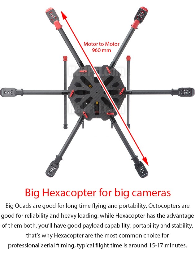 Tarot X6 Drone Kit - Tarot Drones USA / Alpha RC Heli