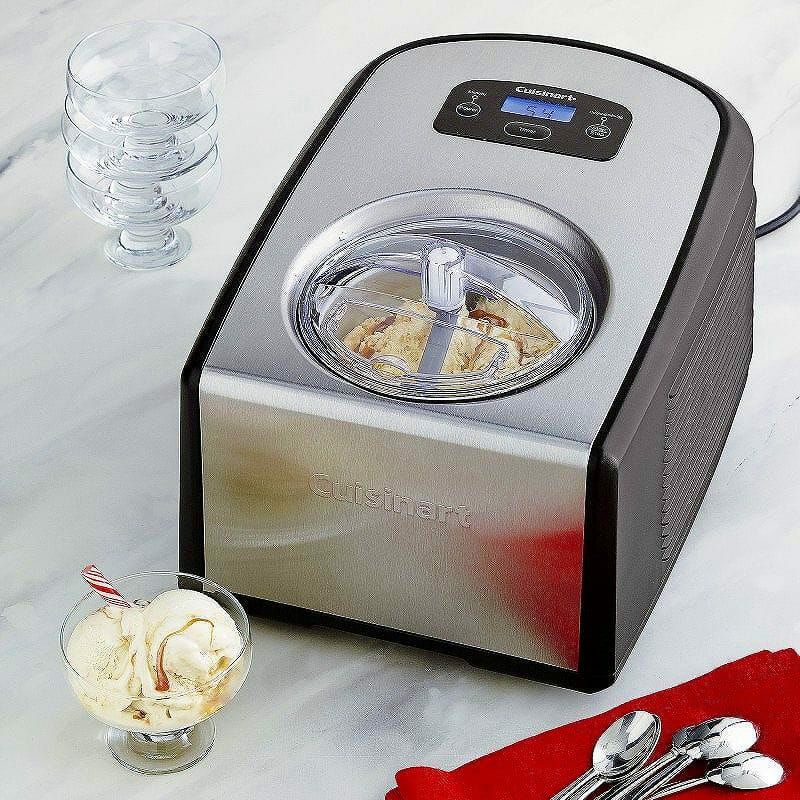 アイスクリームメーカー クイジナート つやけしクロム Cuisinart ICE