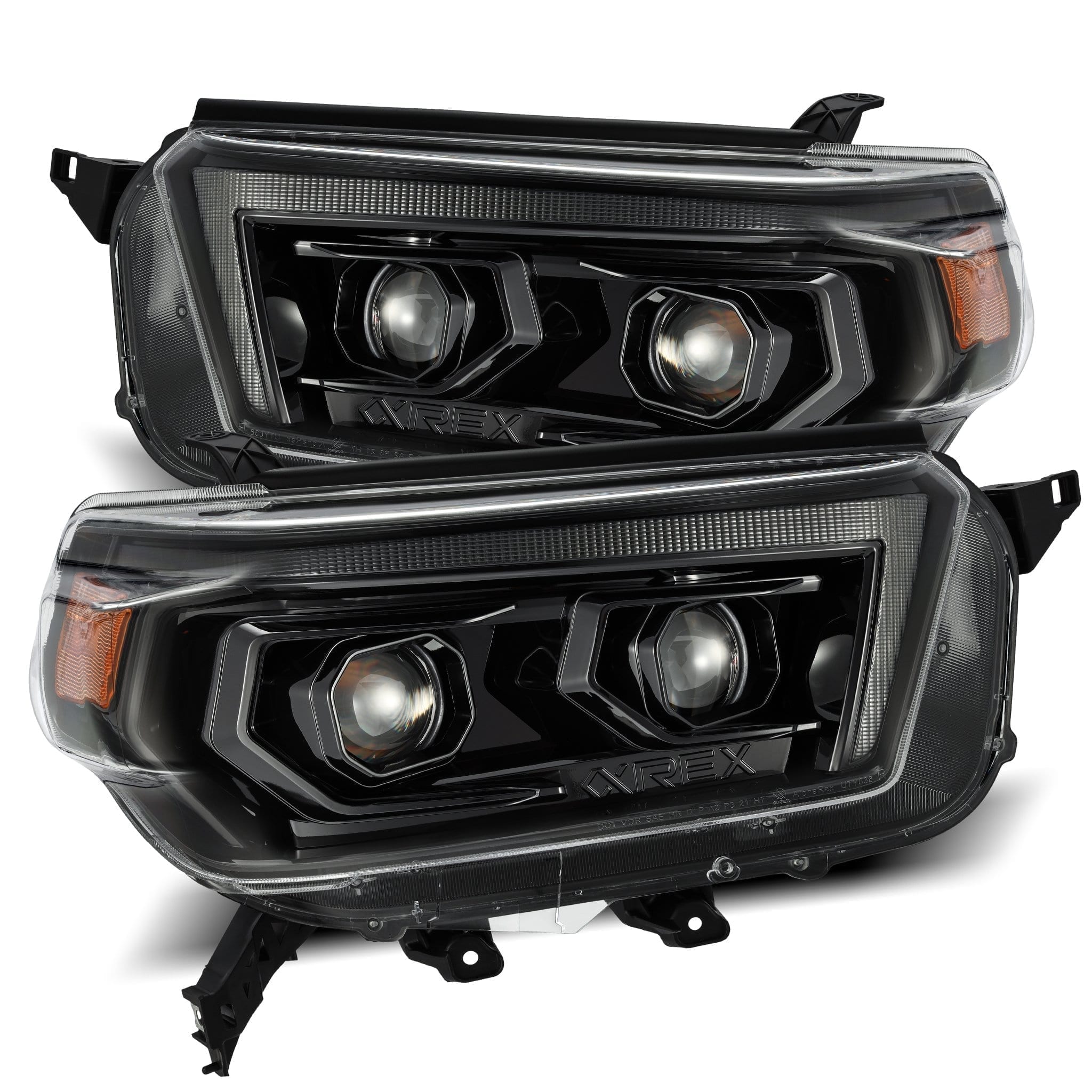 10-13 Toyota 4Runner PRO-Series Halogen Projector Headlights Alpha