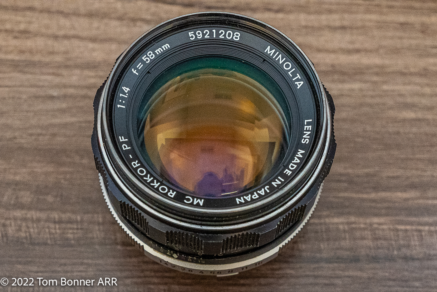 Old Glass: The Rokkor 58mm f/1.4 Prime Lens. Star Performer