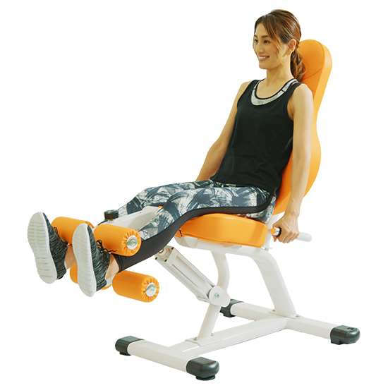 レッグエクステンション／カール｜油圧式トレーニングマシン（業務用