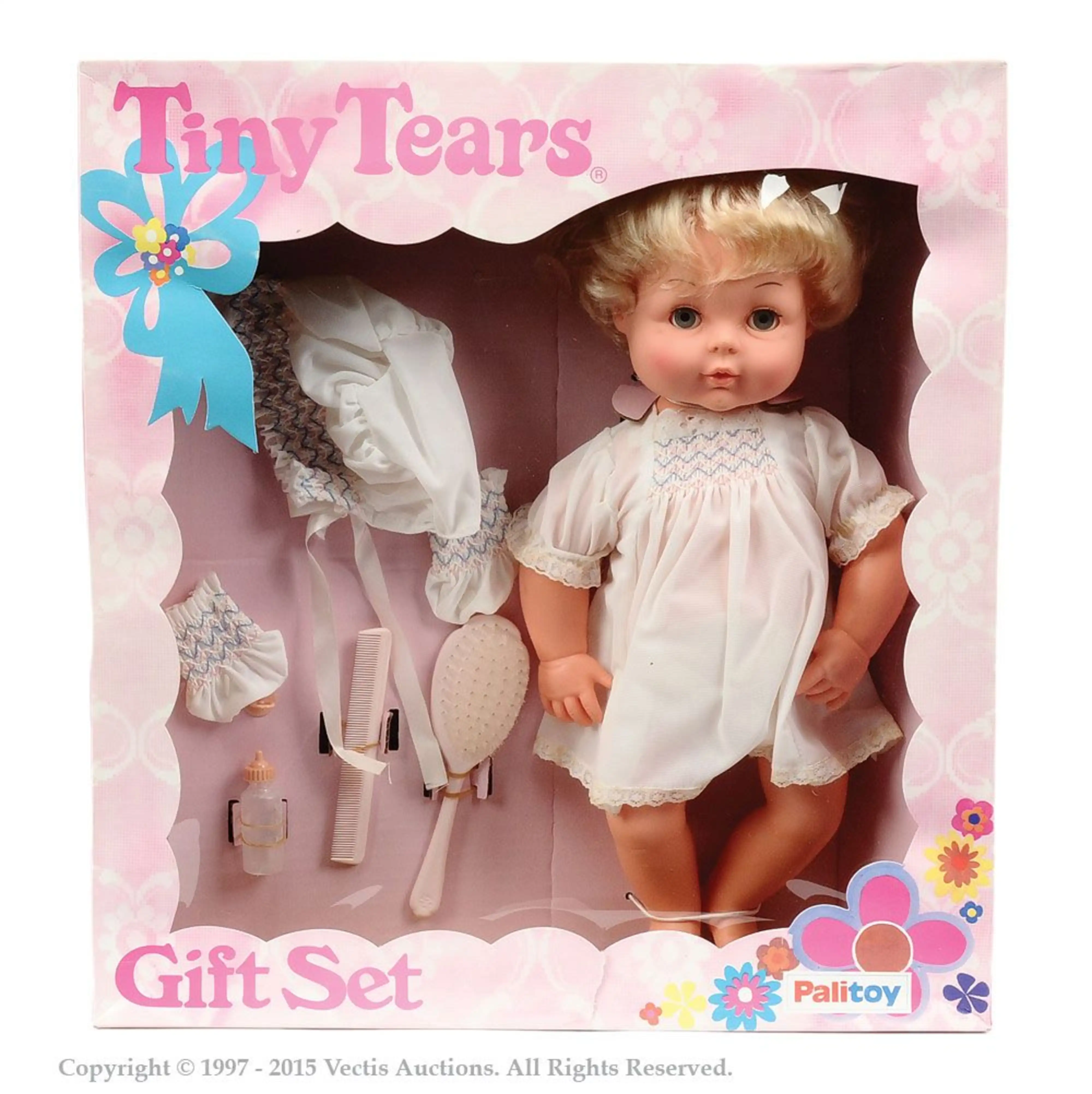 Vectis Auctions | Palitoy Tiny Tears Doll. Condition is Mint in