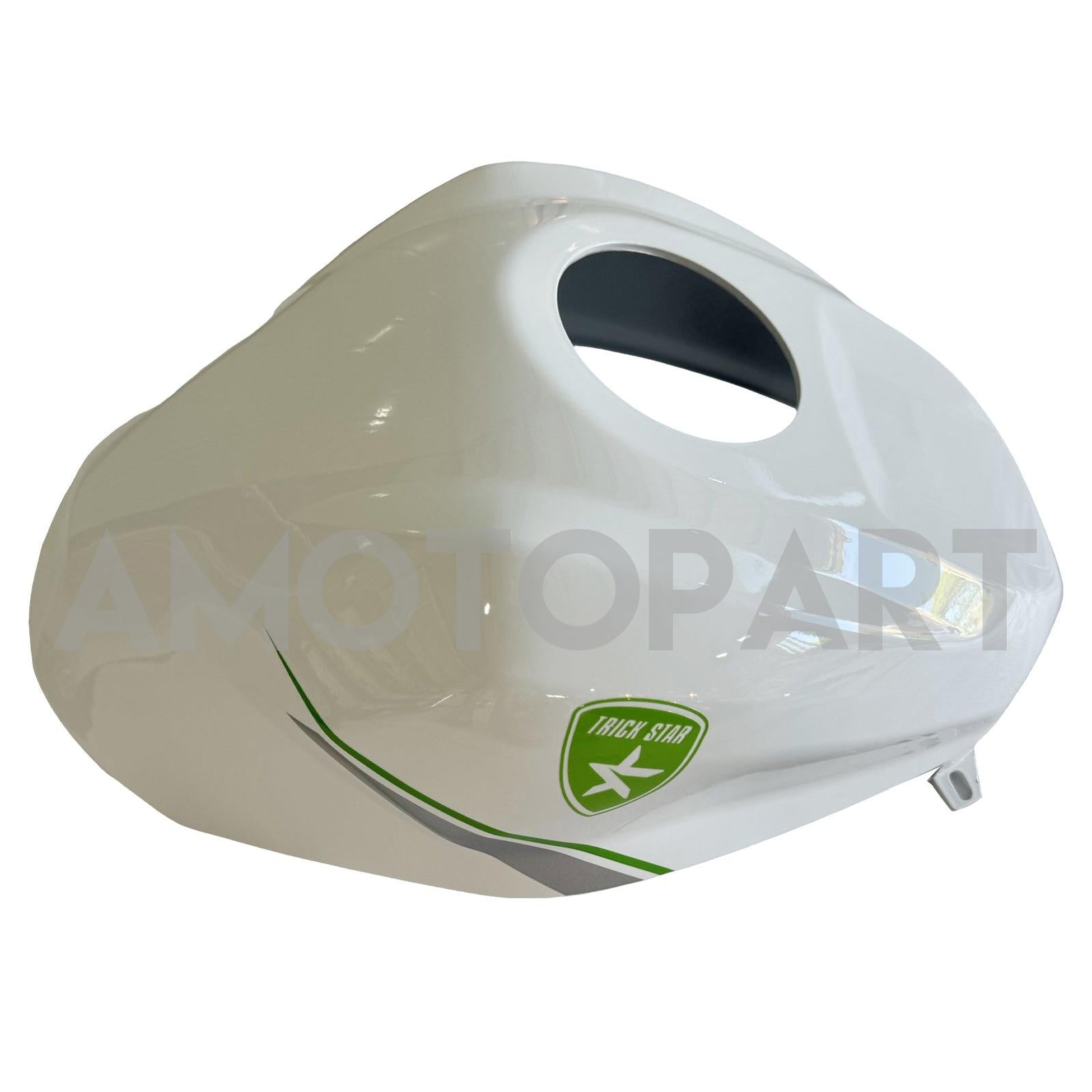 Amotopart 2019-2025 Kawasaki Ninja ZX25R ZX4R ZX4RR White Fairing Kit