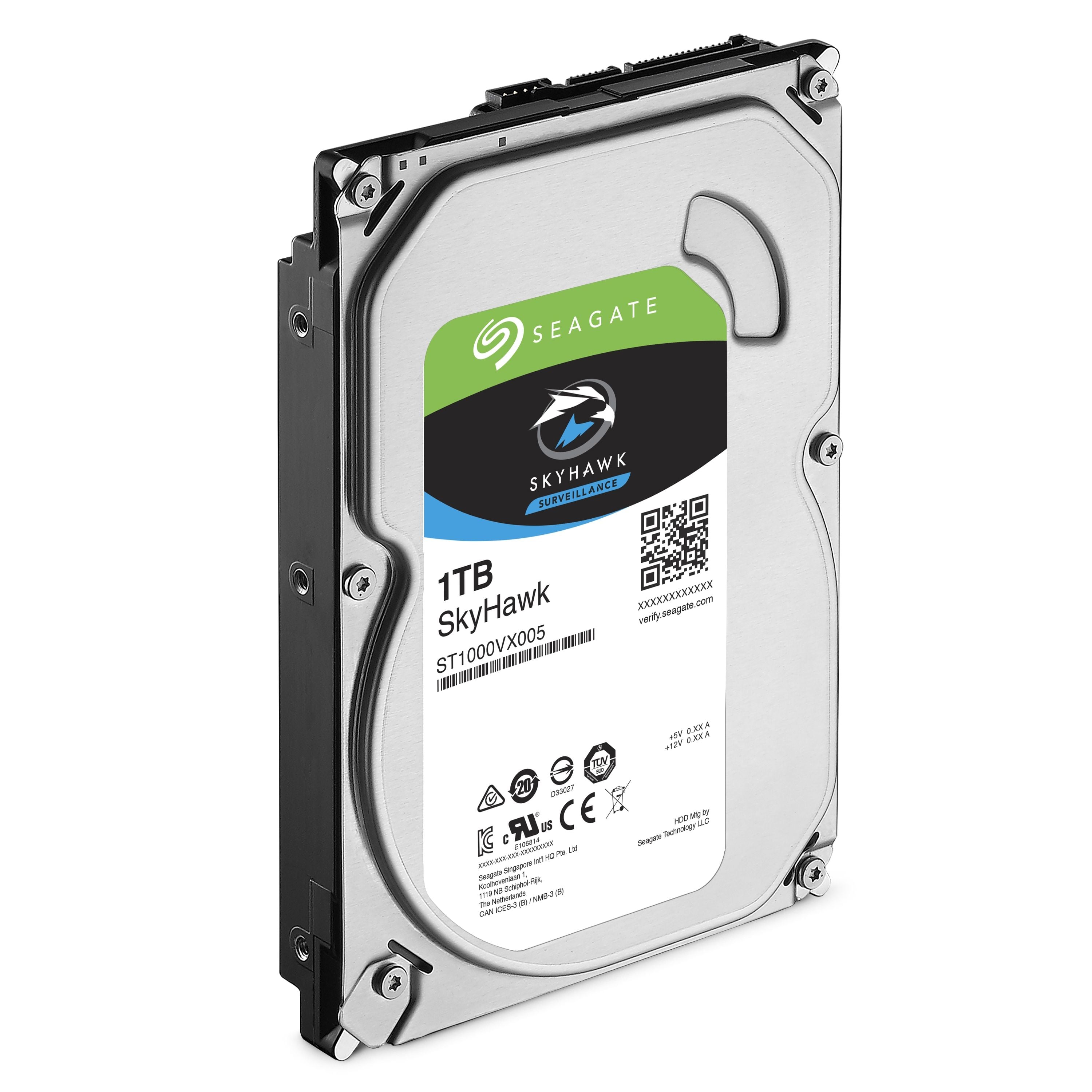Seagate SkyHawk 1TB Surveillance Hard Drive - SATA 6Gb/s 64MB