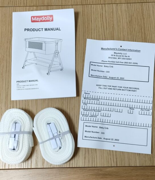 コンパクトで使いやすい！メイドリ＜Maydolly＞折り畳み式ベビーベッド