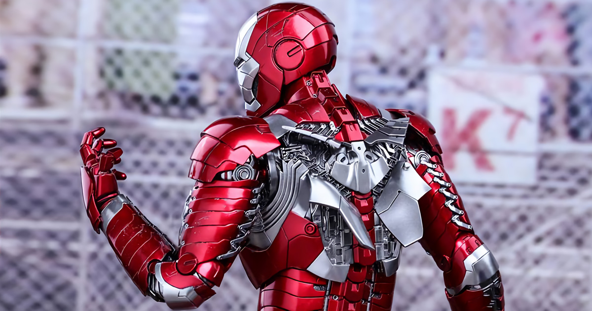 ホットトイズ】1/6スケールフィギュア映画『アイアンマン2』アイアン