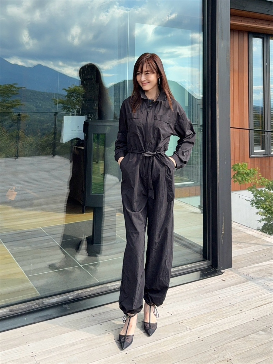 Shihoセレクト】ベルト付きジャンプスーツ Day and Grade