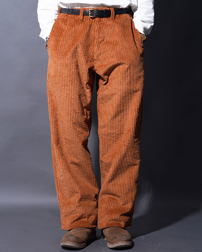 ナストイズ アメリカンワナビー オレンジオーバーオール・パンツセット