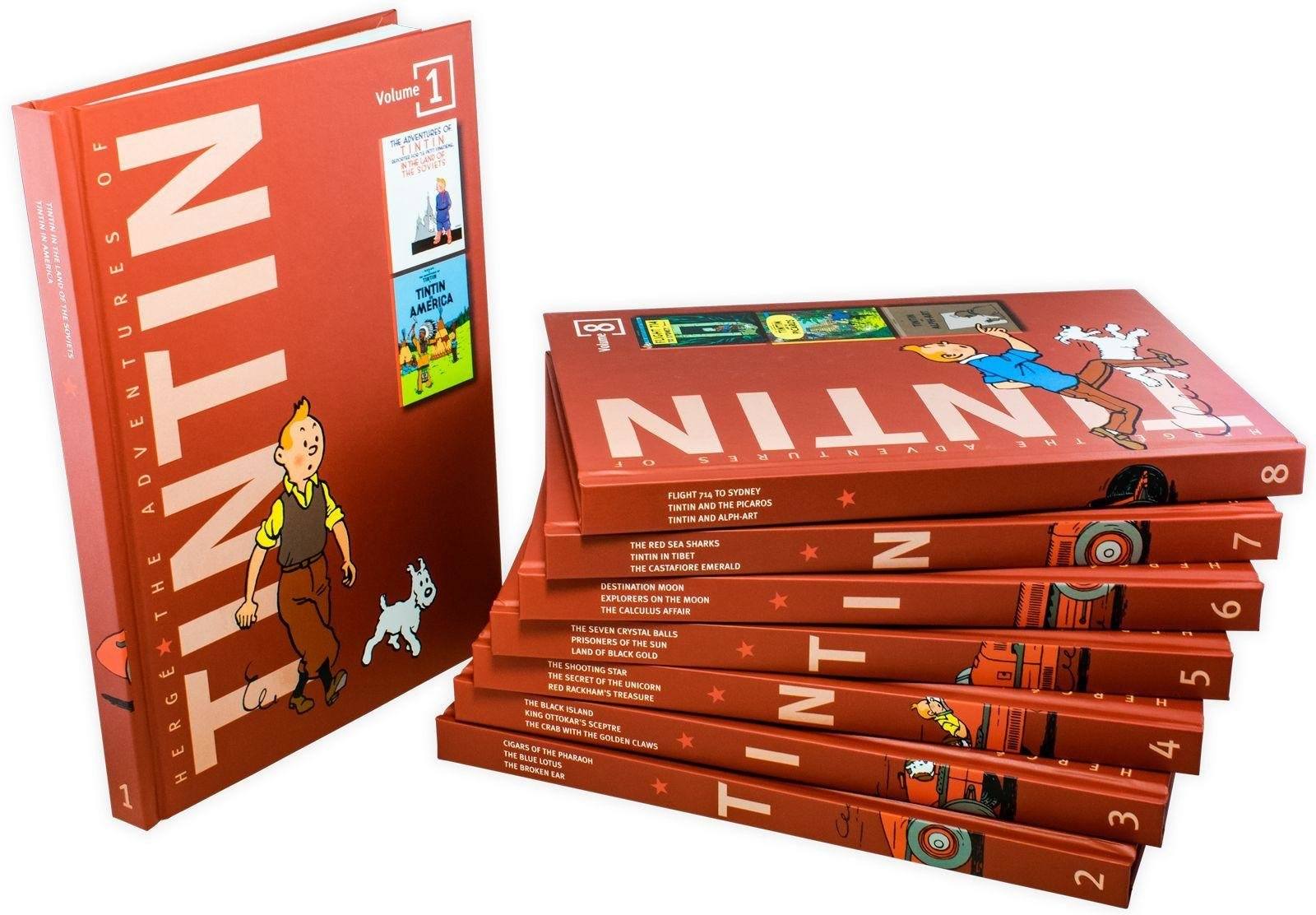 Adventures of Tintin by HergÃ©: Compact Edition – American Bookworm