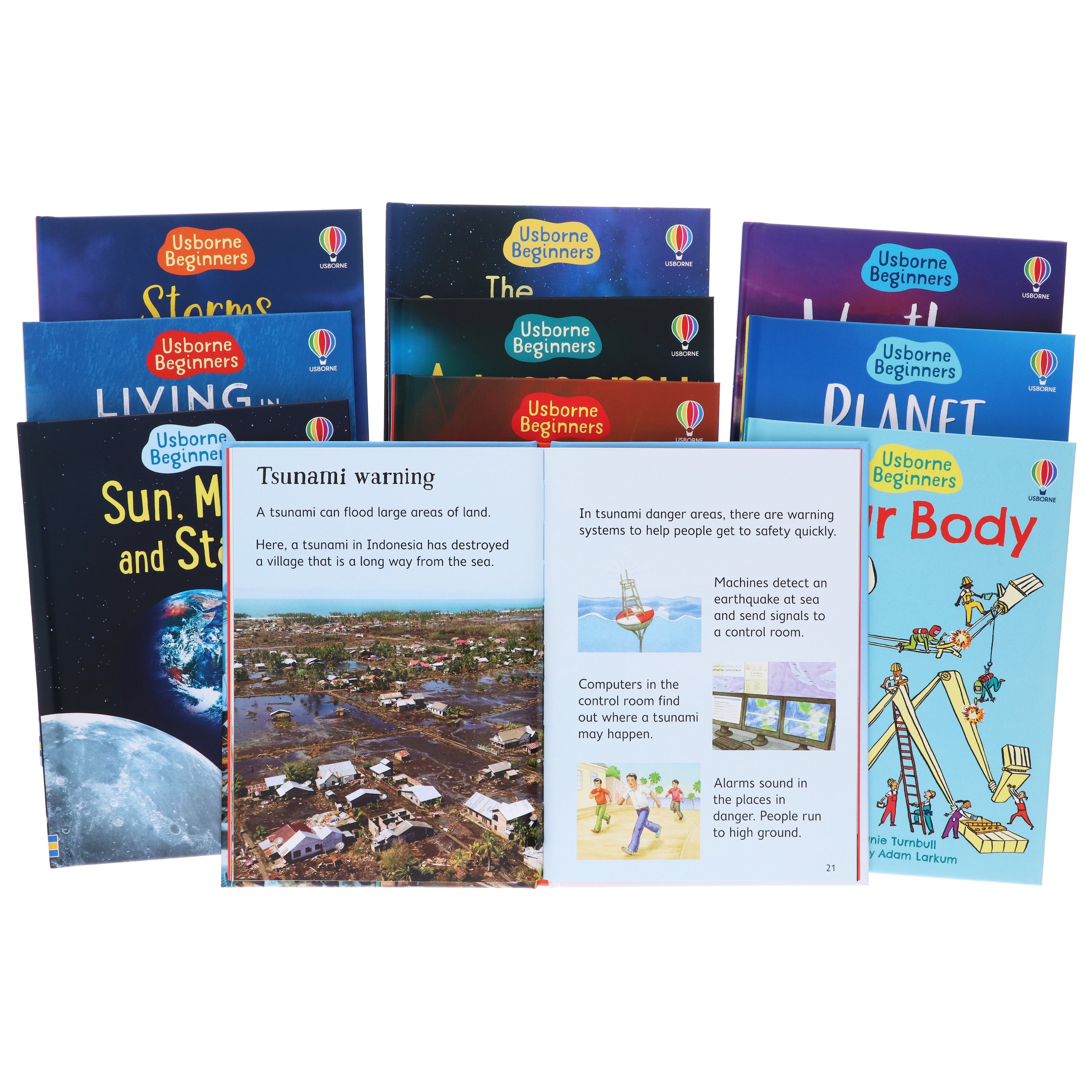Usborne Beginners Science 10 Books Collection Set - Ages 4-10