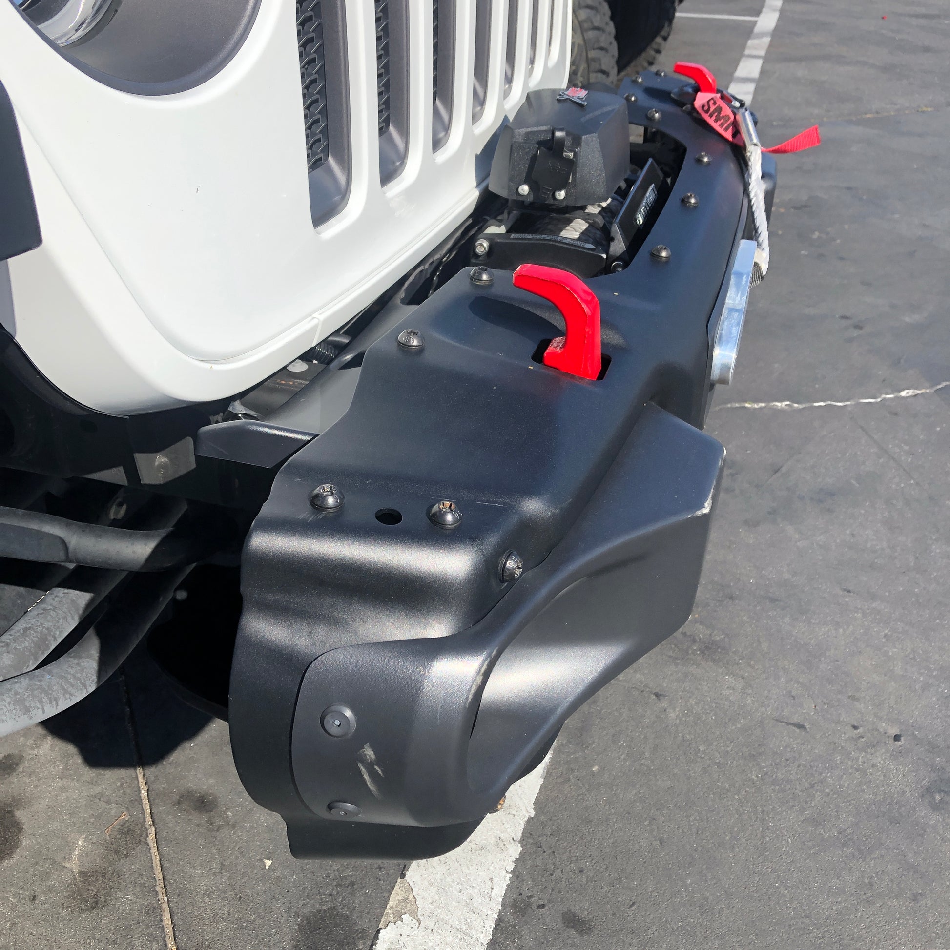 MOPAR Jeep純正 フロントスチールバンパー 牽引フック ラングラー jl