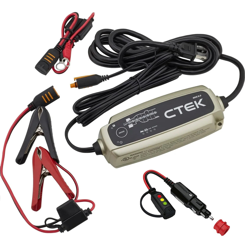 CTEK MXS 5.0 バッテリーチャージャー – アメリカンインテイク US