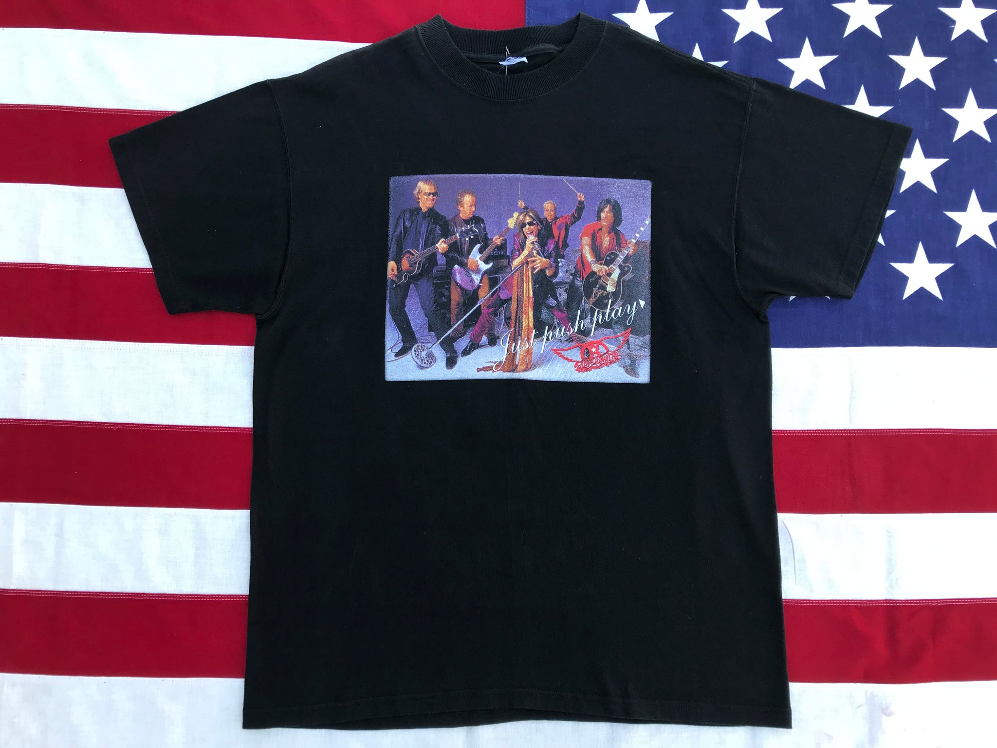 Aerosmith Just Push Play Nth American Tour 2001-2002 Original
