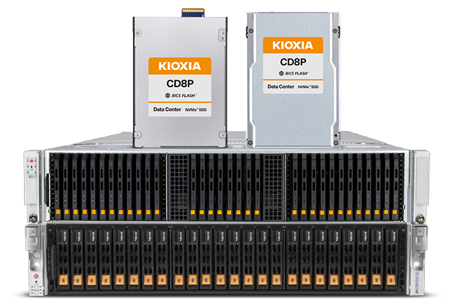CD8P Data Center NVMe SSD for Supermicro Server | KIOXIA - United