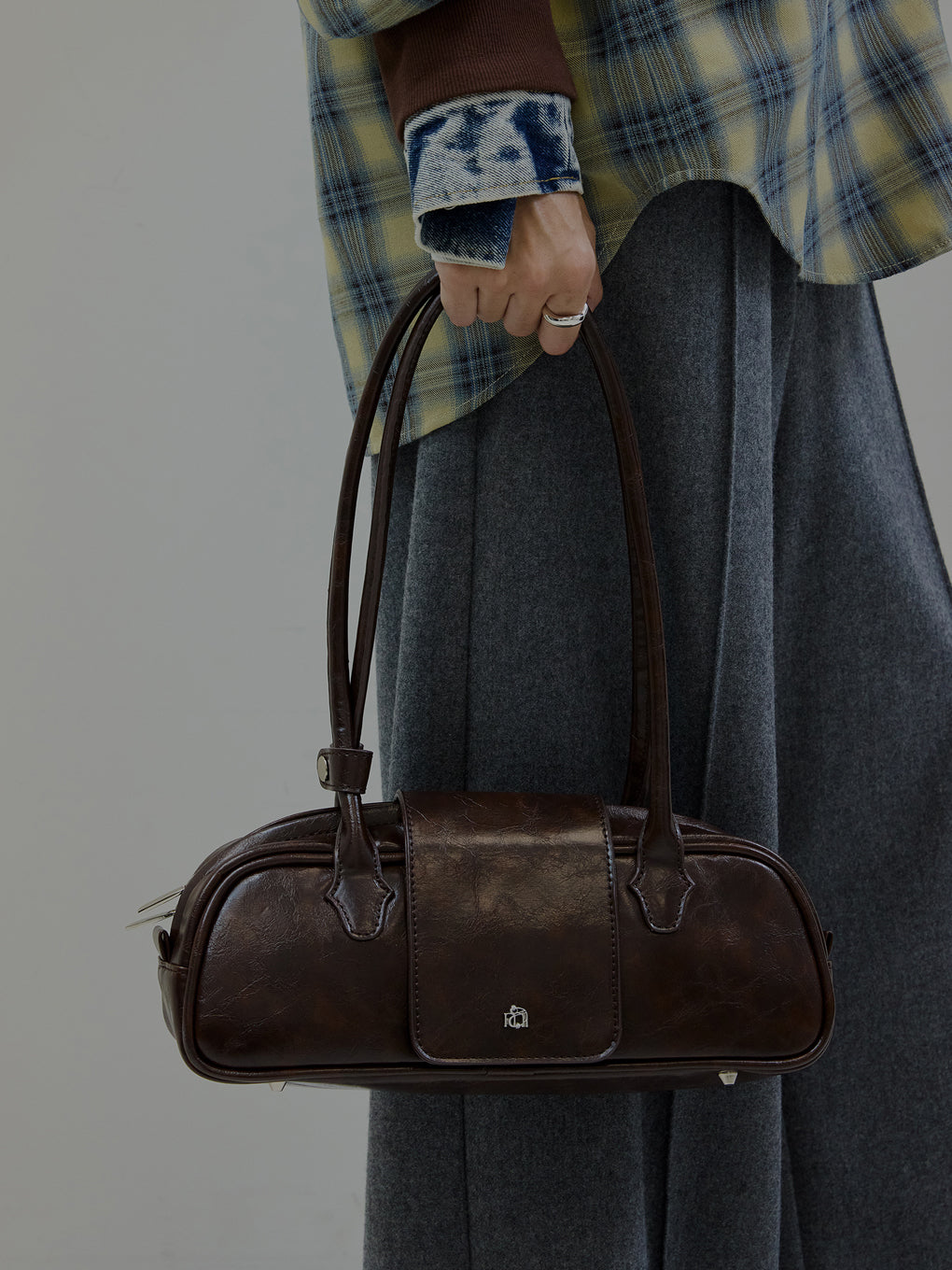 LONG HANDLE RECTANGLE BAG