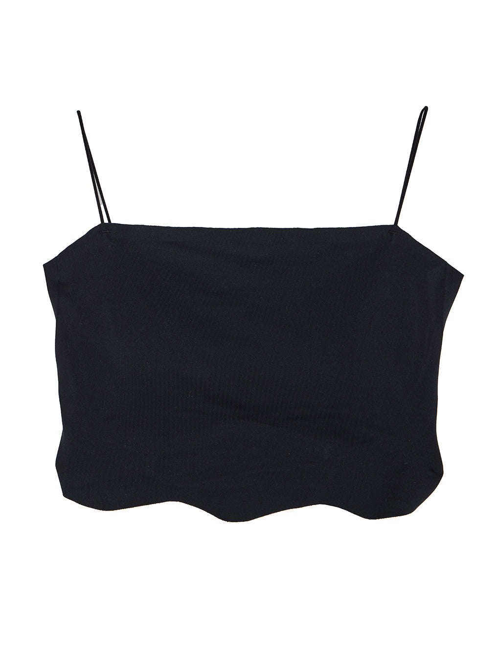 WAVE HEM BUSTIER TOP