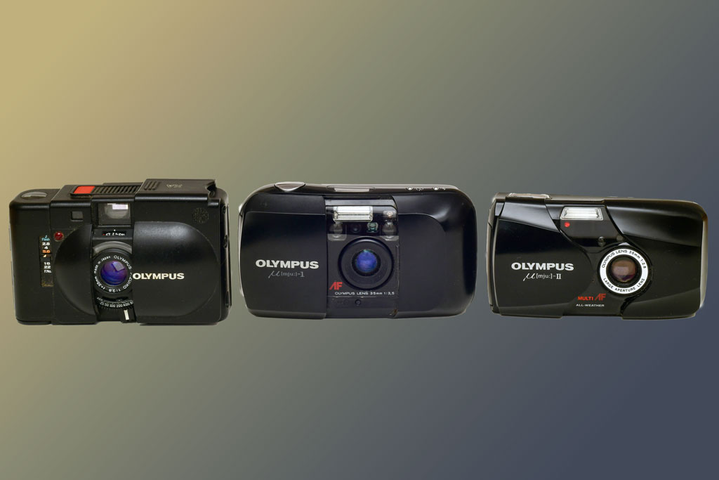 Olympus XA vs Mju: ultra-compact Olympus film cameras | Amateur