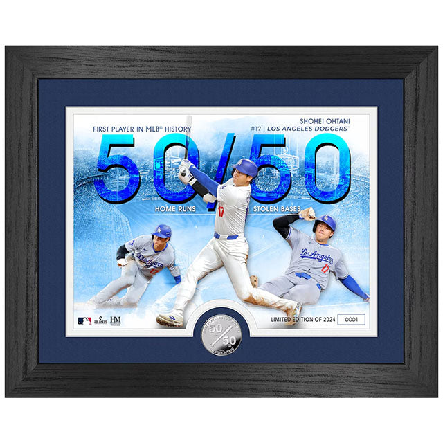 限定 大谷翔平 50本塁打/50盗塁MLB記録BobbleHead 50/50 楽天市場】50