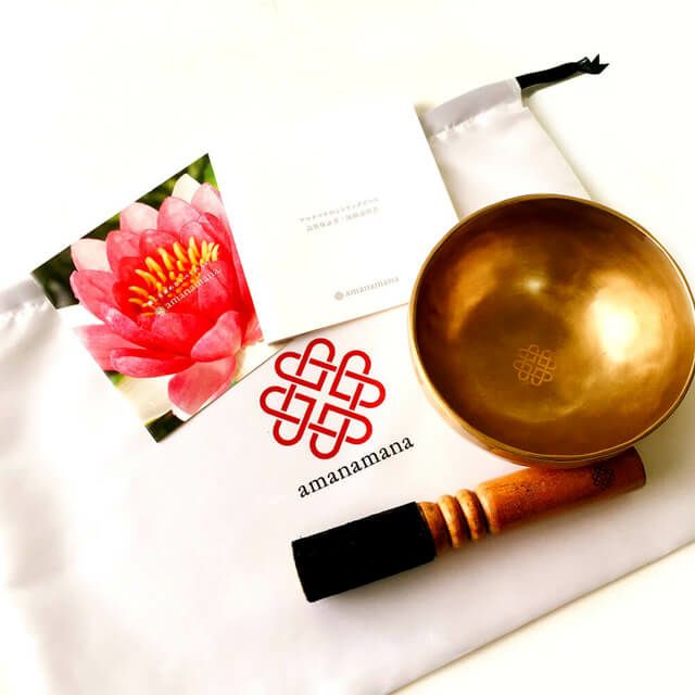 チベット・シンギングボウル 渋金・小 | amanamana