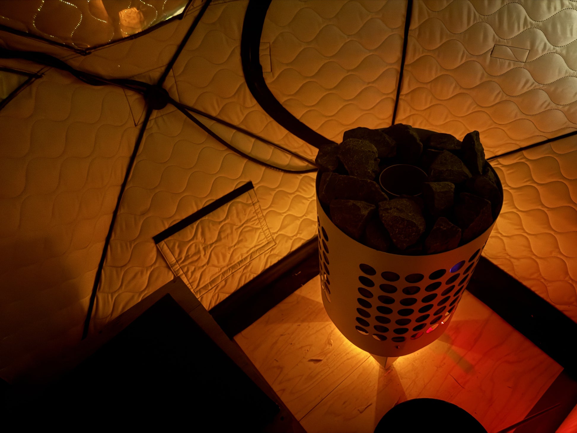 SAUNA TENT MINI2(サウナテントミニ2） HxGN BLACK 1人～2人用