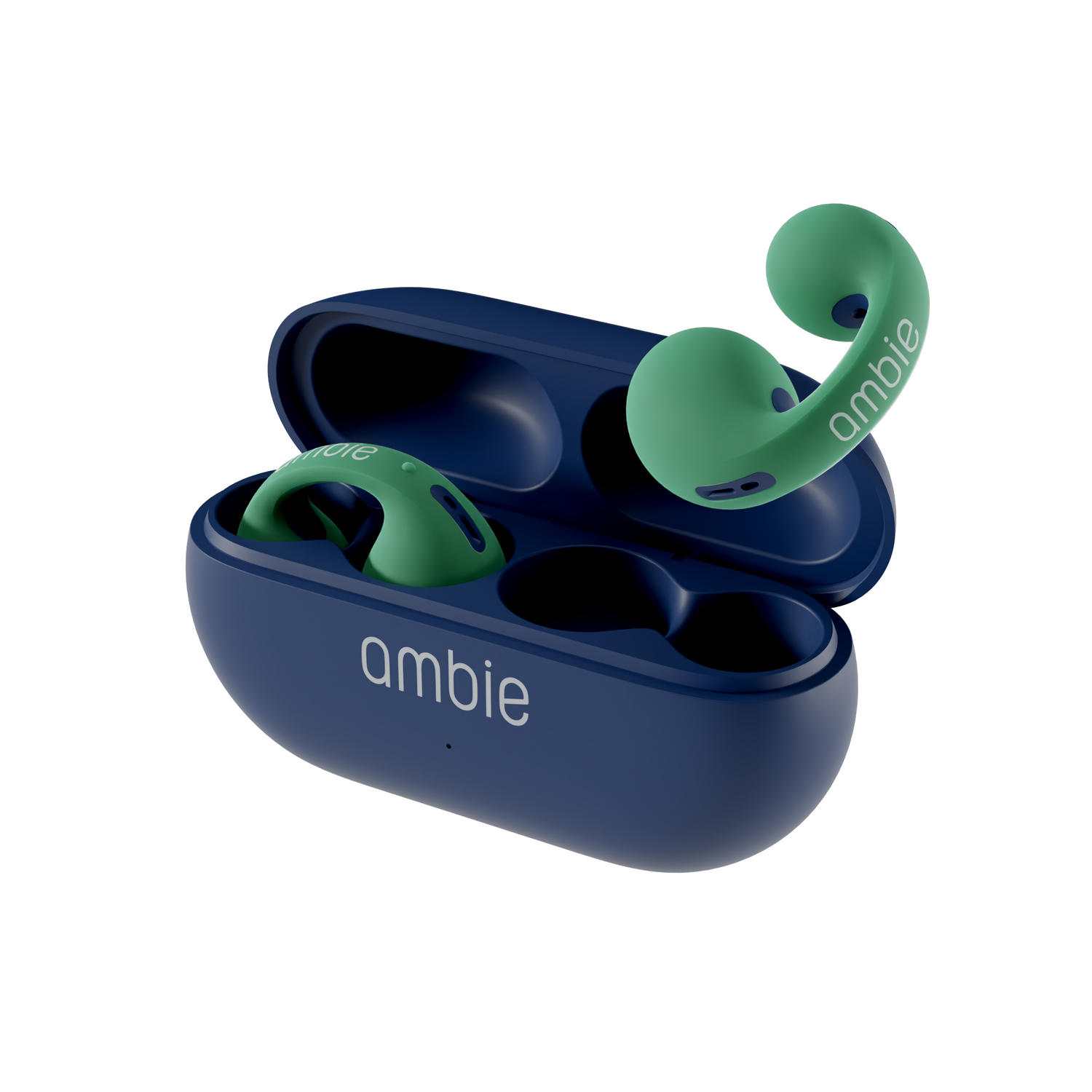 ambie sound earcuffs AM-TW02 Green × Indigo – ambie STORE