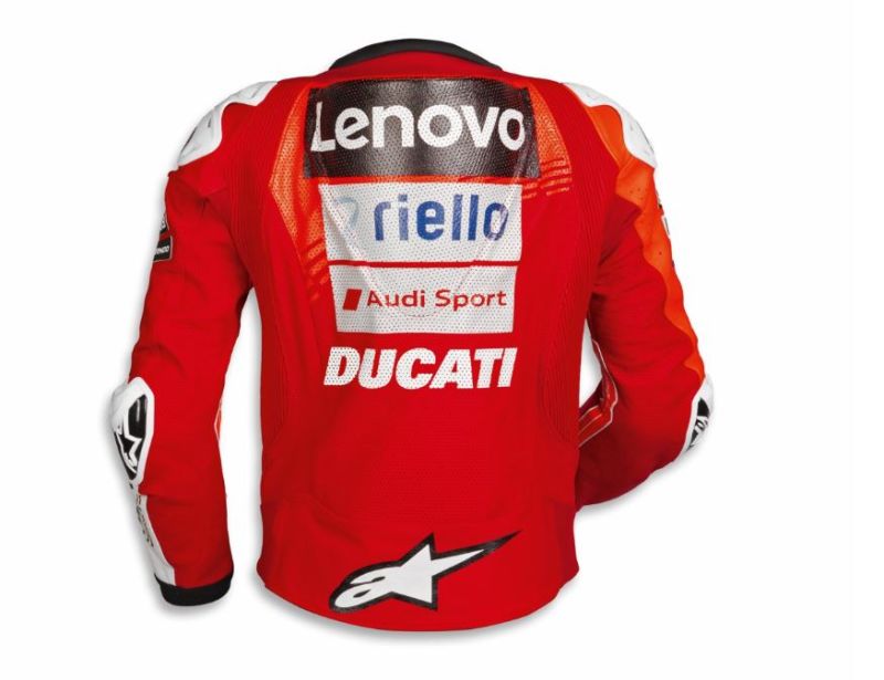 Ducati GP Team Replica '25 Perforated Leather Jacket by
